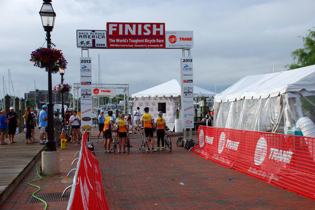 RAAM Finish Line